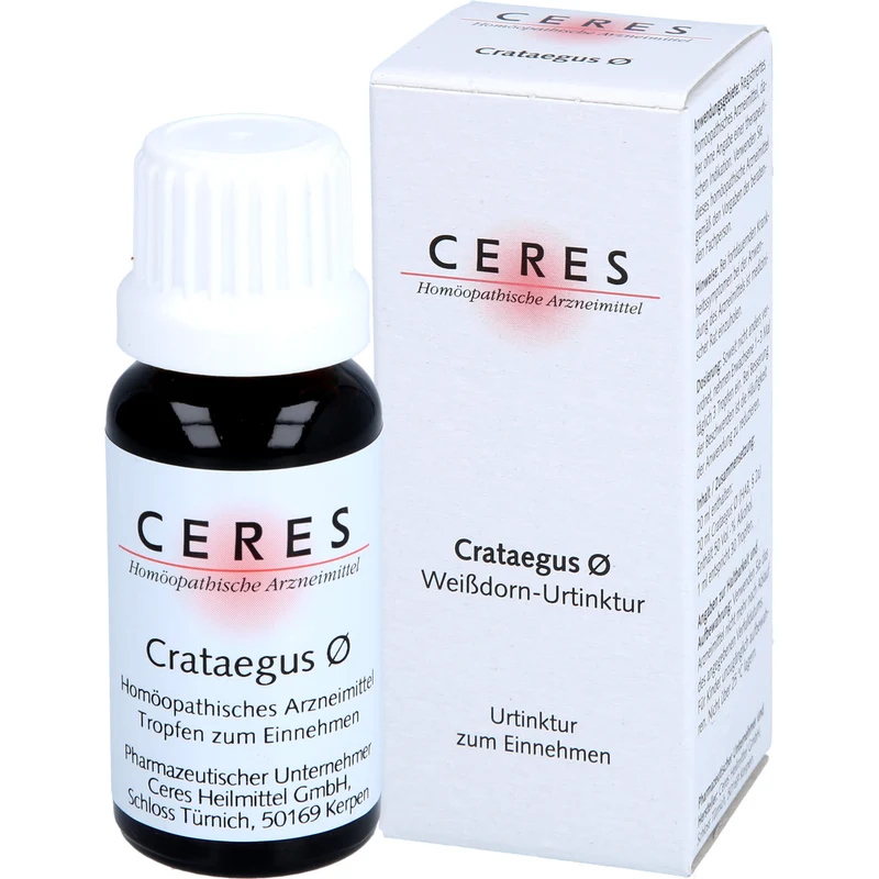 CERES Crataegus ø Urtinktur, 20 ml Lösung