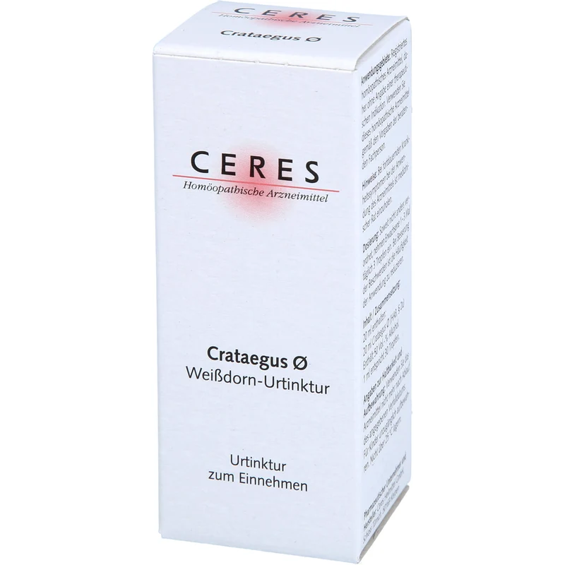 CERES Crataegus ø Urtinktur, 20 ml Lösung