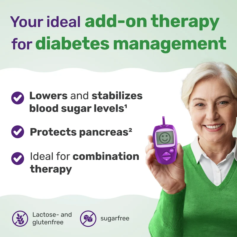 GLYCOWOHL Herbal Drops for Diabetes and Blood Sugar Control, 100 ml Lösung