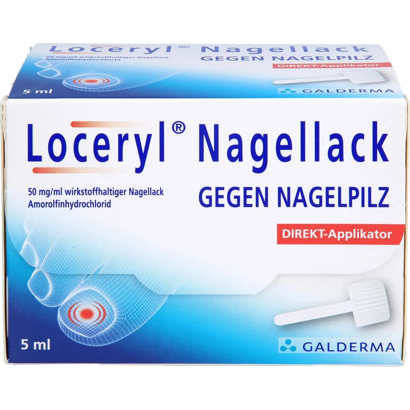 Loceryl Nagellack mit Direkt-Applikator gegen Nagelpilz, 5 ml Lösung