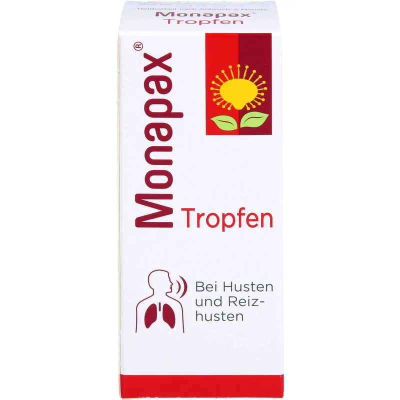 Monapax Tropfen bei Husten und Reizhusten, 20 ml Lösung
