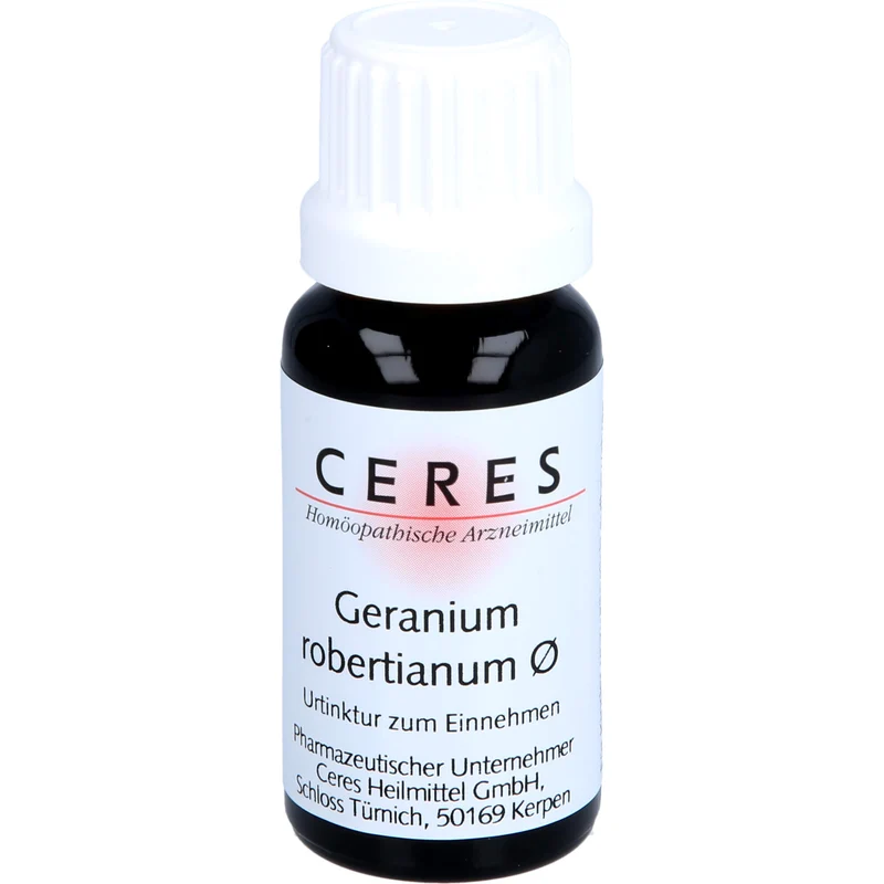CERES Geranium robertianum ø Urtinktur, 20 ml Lösung