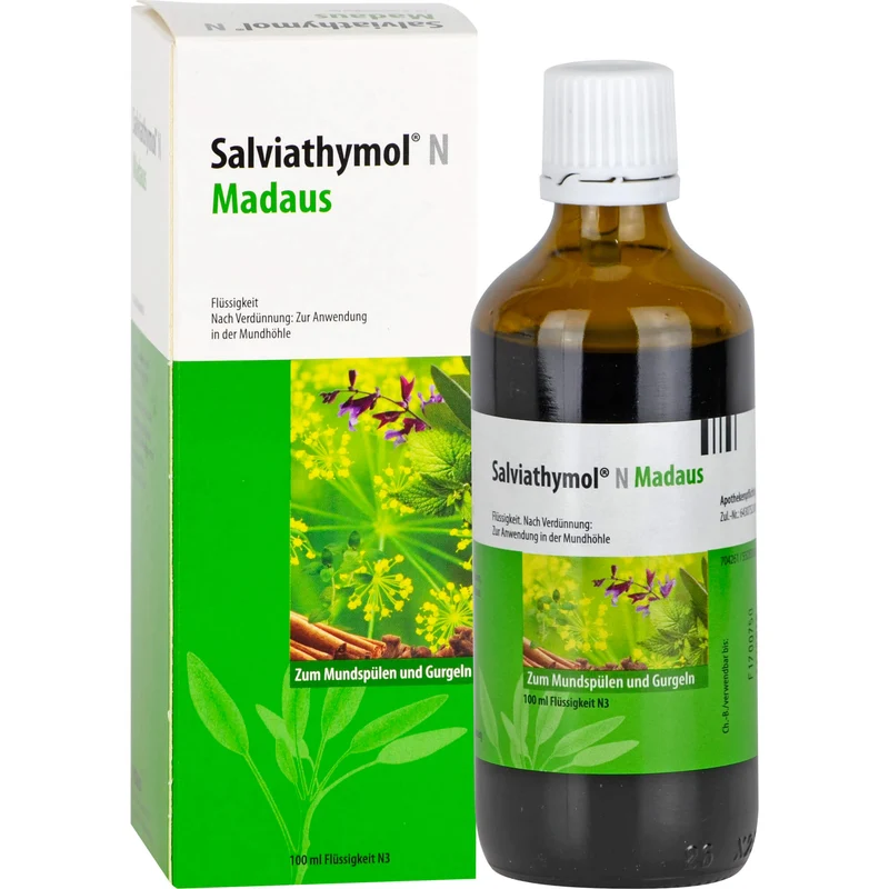 Salviathymol N Madaus Flüssigkeit, 100 ml Lösung