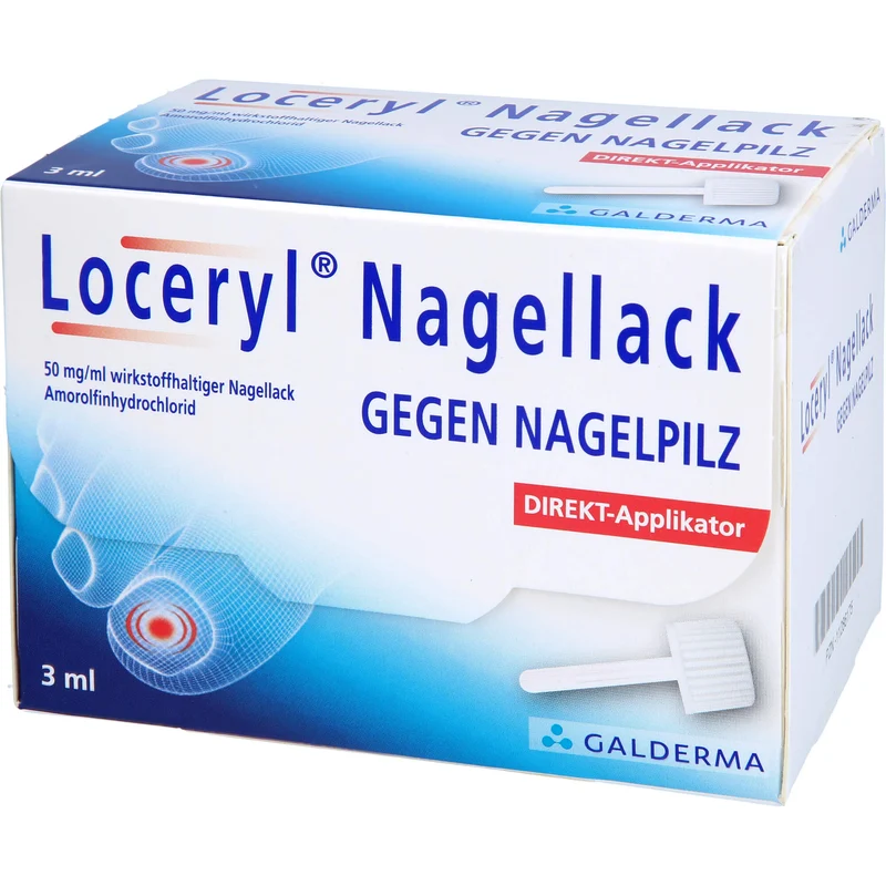 Loceryl Nagellack mit Direkt-Applikator gegen Nagelpilz, 3 ml Lösung
