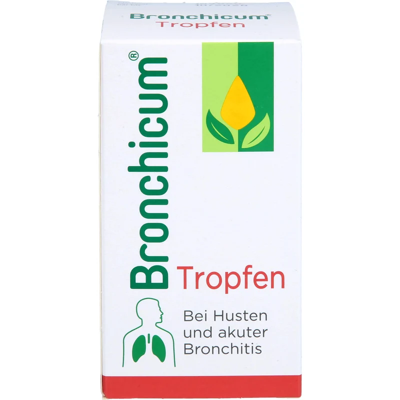 Bronchicum Tropfen bei Husten und akuter Bronchitis, 50 ml Lösung