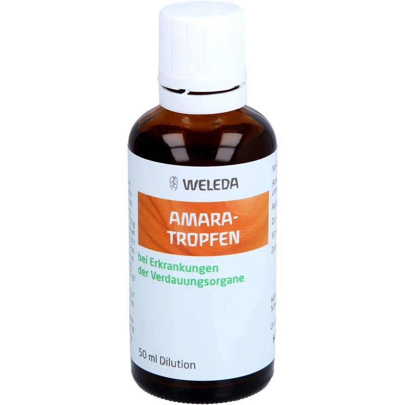 WELEDA Amara Tropfen bei Erkrankungen der Verdauungsorgane, 50 ml Lösung