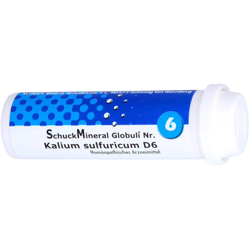 Schuckmineral Globuli 6 Kalium sulfuricum D6, 7.5 g GLO