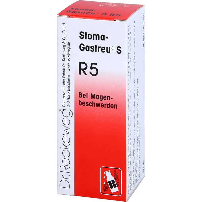 Stoma-Gastreu S R5 Tropfen bei Magenbeschwerden, 50 ml Mischung