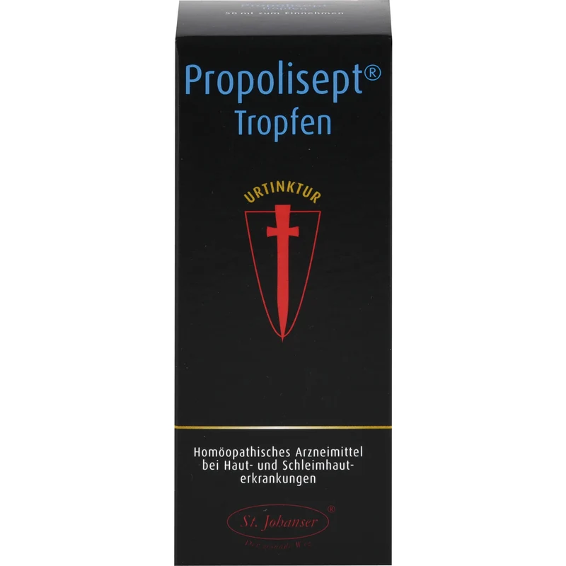 Propolisept Tropfen bei Haut- und Schleimhauterkrankungen, 50 ml Lösung