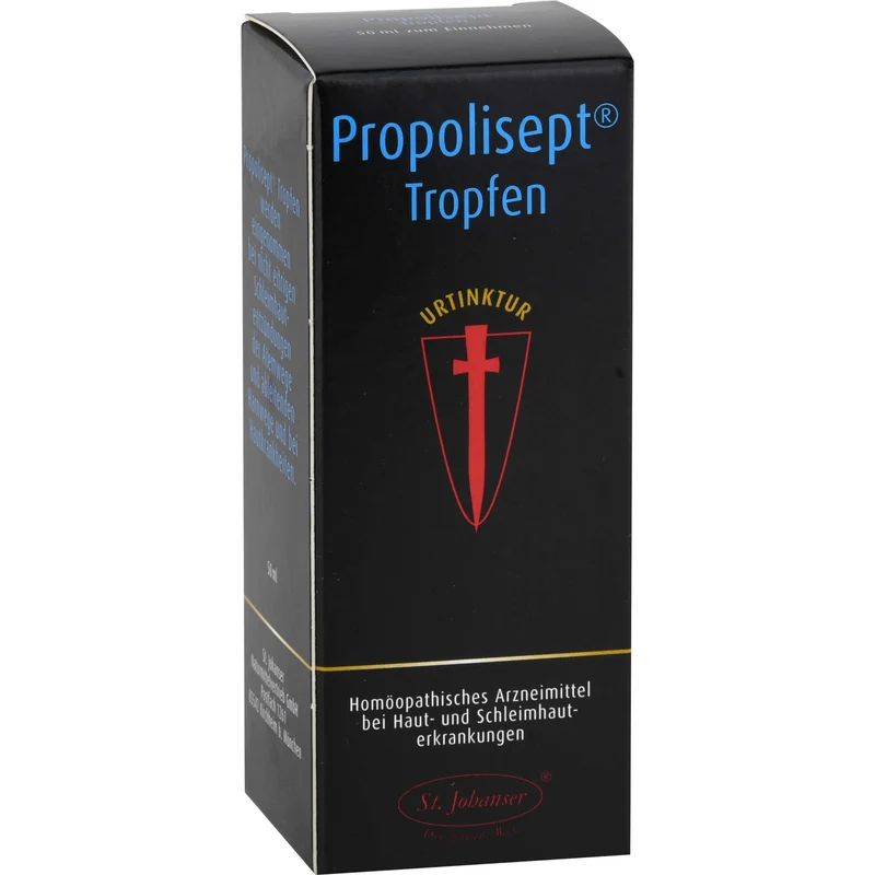 Propolisept Tropfen bei Haut- und Schleimhauterkrankungen, 50 ml Lösung