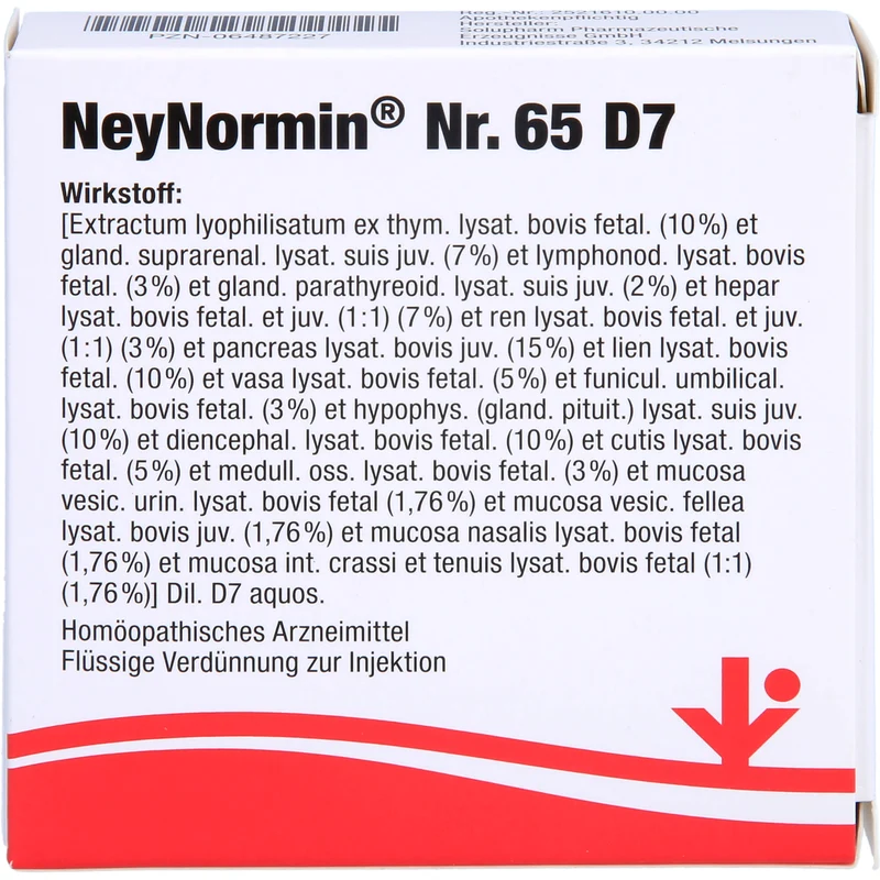 NeyNormin Nr. 65 D7 Amp., 5X2 ml AMP