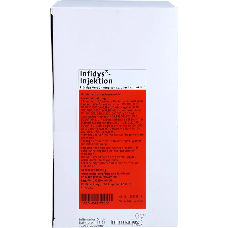 Infidys® Injektion, 50X5 ml AMP