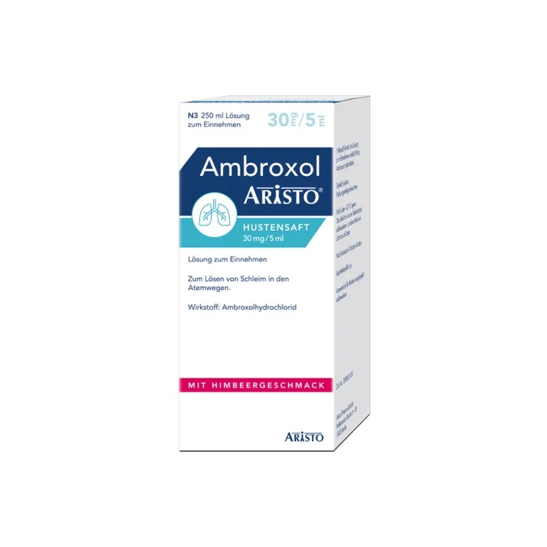 Ambroxol Aristo Hustensaft, 30 mg/5 ml, Lösung zum Einnehmen, 250 ml LSE