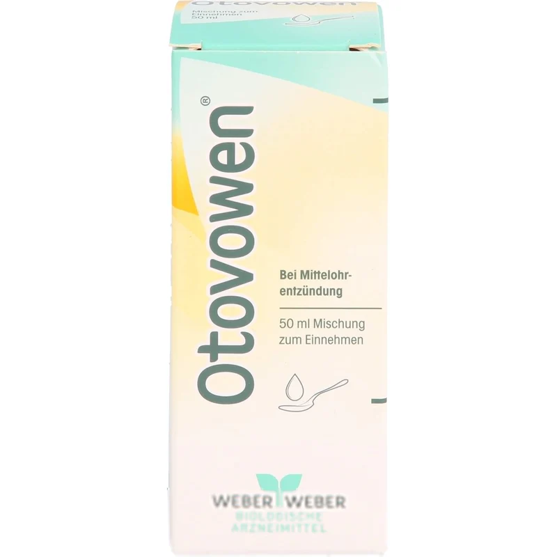 Otovowen Mischung bei Mittelohrentzündung, 50 ml Lösung