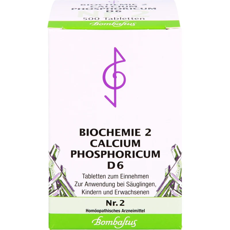 Biochemie 2 Calcium phosphoricum Bomastus D6 Tbl., 500 St TAB