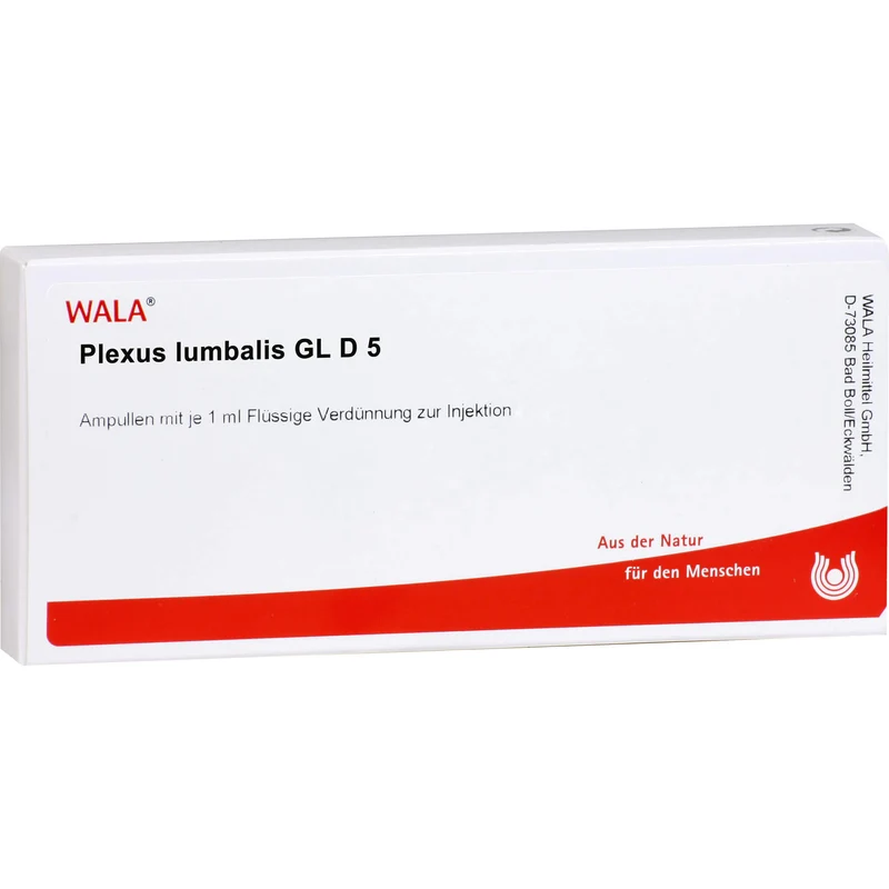 Plexus Lumbalis Gl D5 Wala Ampullen, 10X1 ml AMP