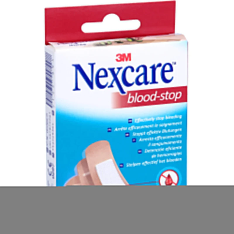 Nexcare Blood Stop Pflaster reduziert den Blutverlust und stoppt Blutungen schneller, 14 St. Pflaster