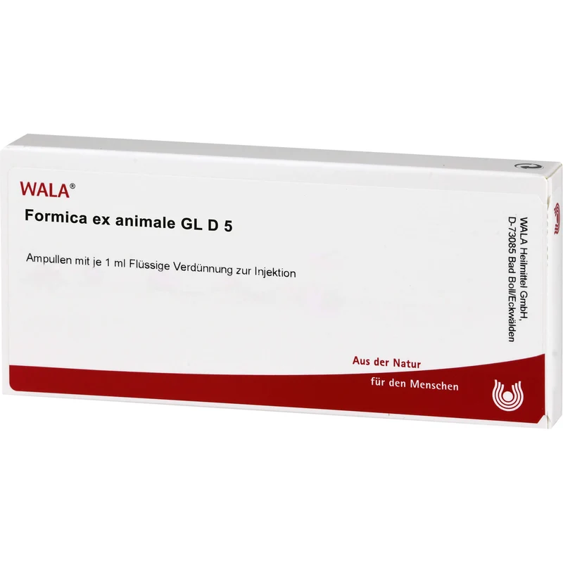 Formica Ex Animale Gl D5 Wala Ampullen, 10X1 ml AMP