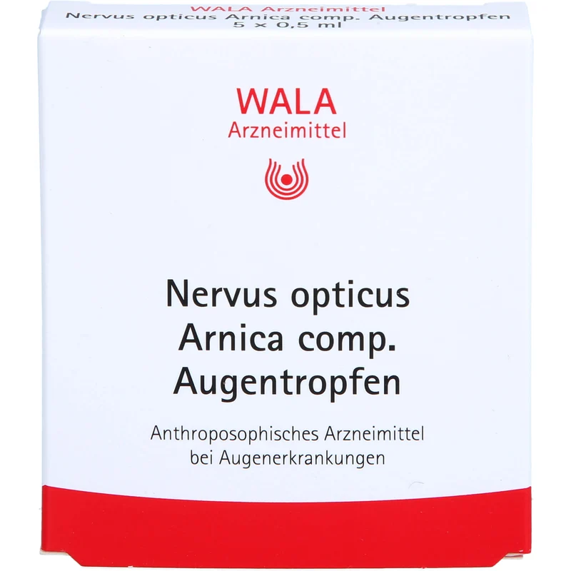 WALA Nervus opticus Arnica comp. Augentropfen, 5 St. Lösung