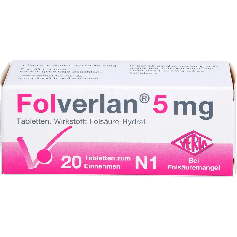 Folverlan 5mg Tbl., 20 St TAB
