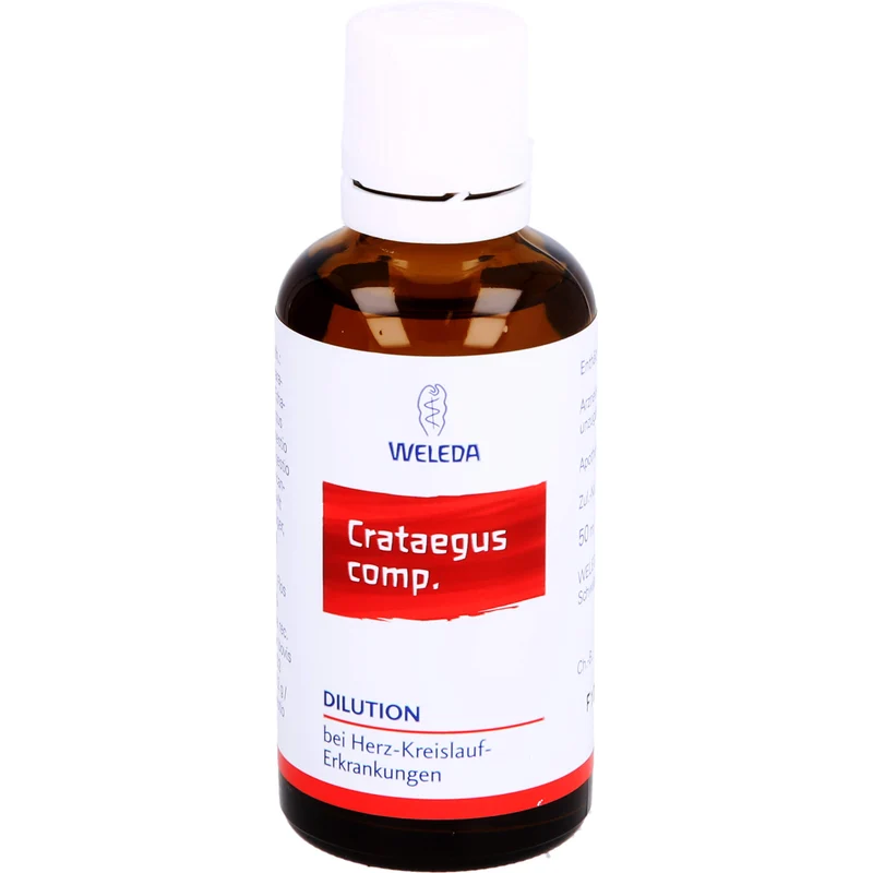 WELEDA Crataegus comp. Dilution bei Erkrankungen des Herz-Kreislaufsystems, 100 ml Lösung
