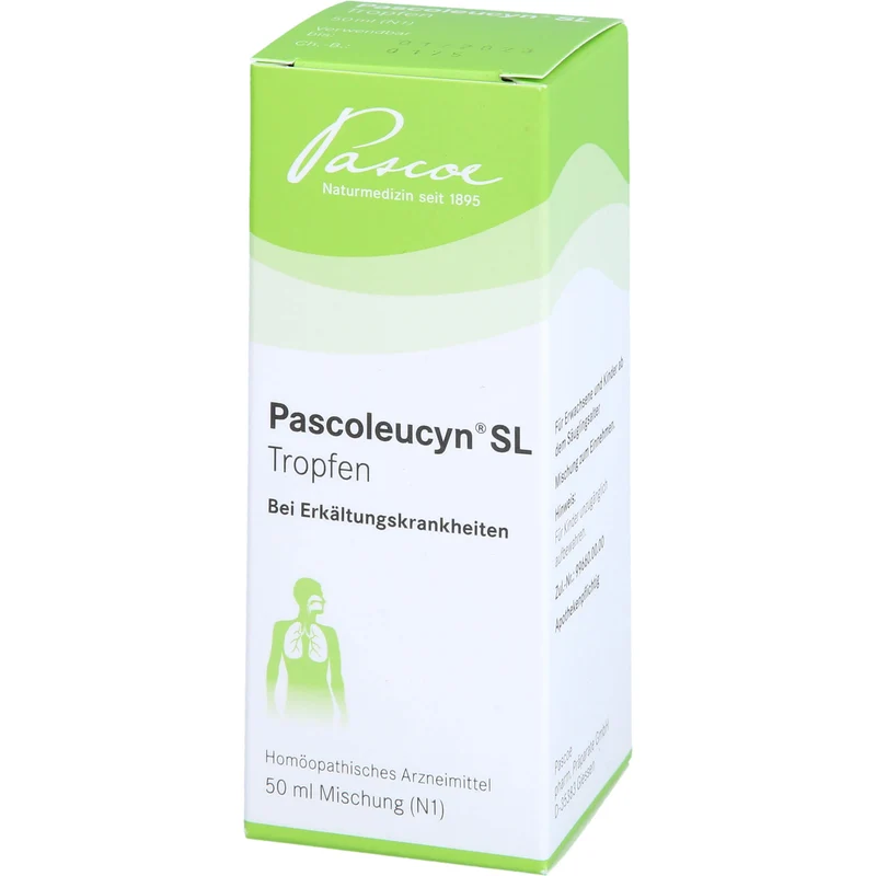 Pascoleucyn SL Tropfen bei Erkältungskrankheiten, 50 ml Lösung