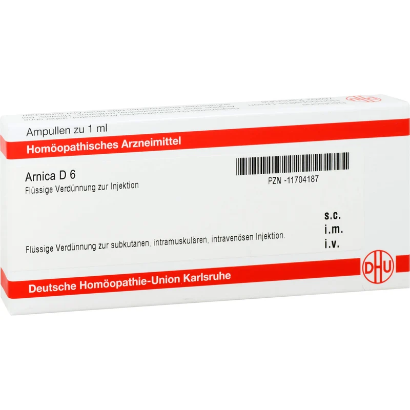 DHU Arnica D6 Ampullen, 8 St. Ampullen