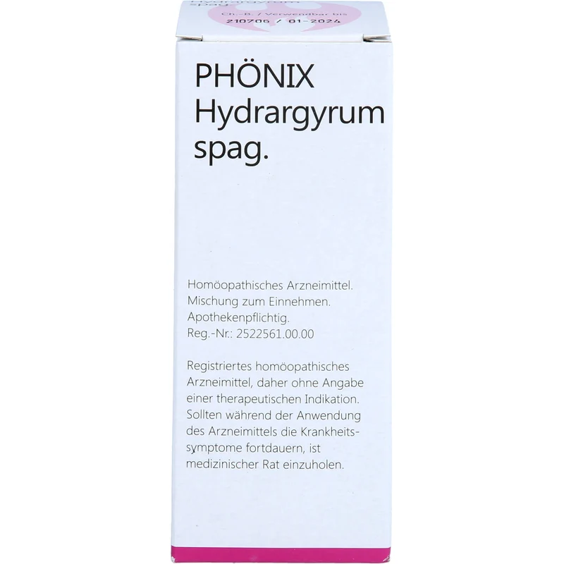 Phönix Hydrargyrum spag. Tropfen, 100 ml Lösung
