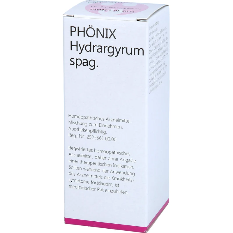 Phönix Hydrargyrum spag. Tropfen, 100 ml Lösung