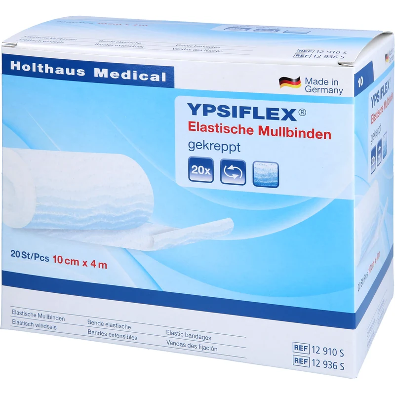 Elastische Mullbinde 10cmx4m, 20 St BIN