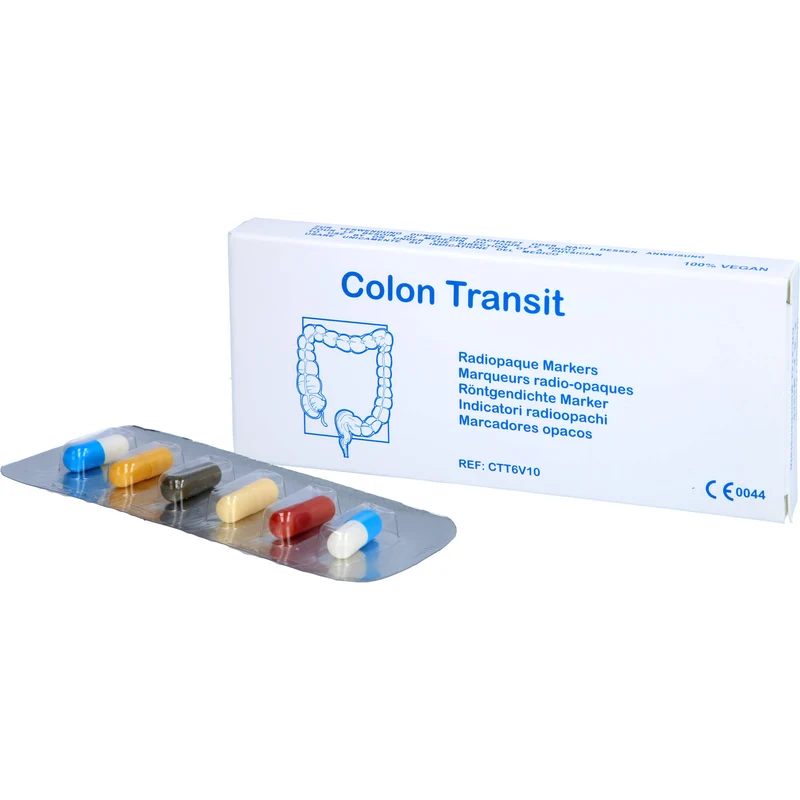 Colon Transit Radiopaque Marker Weichkapseln, 5 St. Kapseln