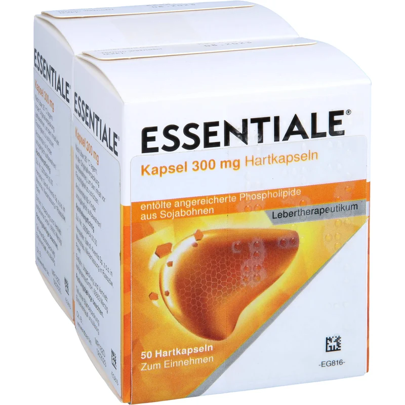 Essentiale Kapseln 300 mg zur Unterstützung der Leberfunktion, 100 St. Kapseln