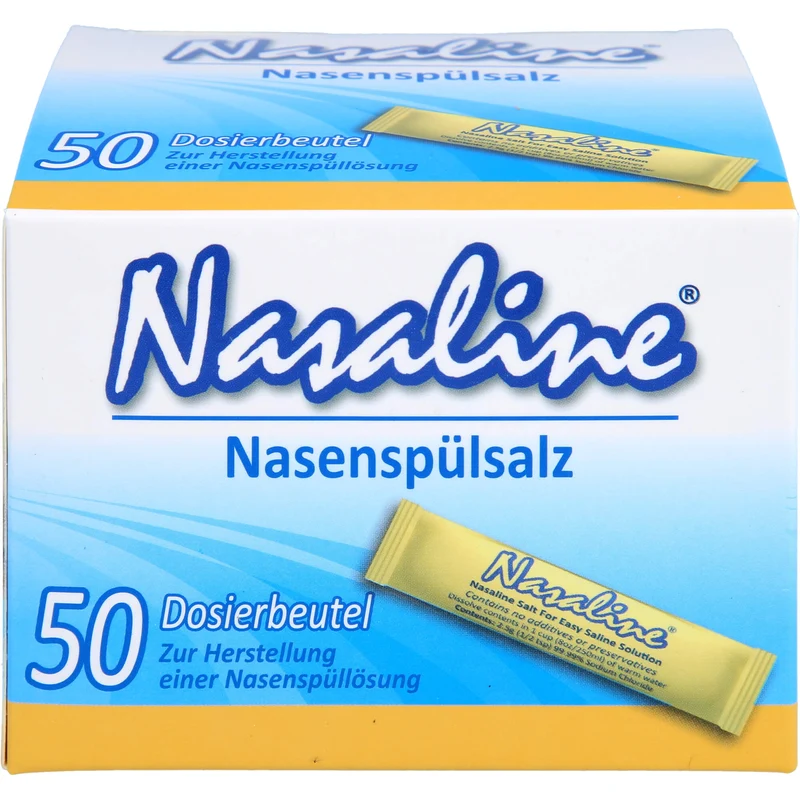 Nasaline Nasenspülsalz, 50 St. Beutel