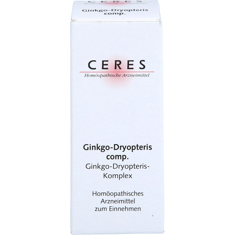 Ceres Ginkgo dryopteris comp. Tropf., 20 ml Lösung