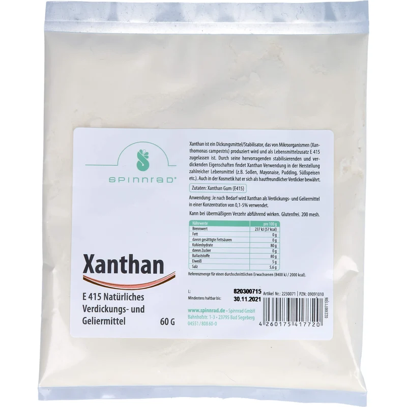 Xanthan - LM Qualität, 60 g PUL