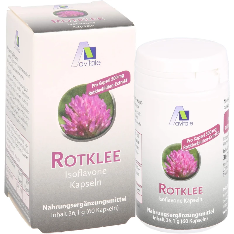 Rotklee Kapseln 500mg, 60 St KAP