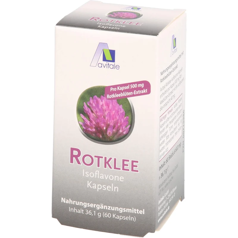 Rotklee Kapseln 500mg, 60 St KAP