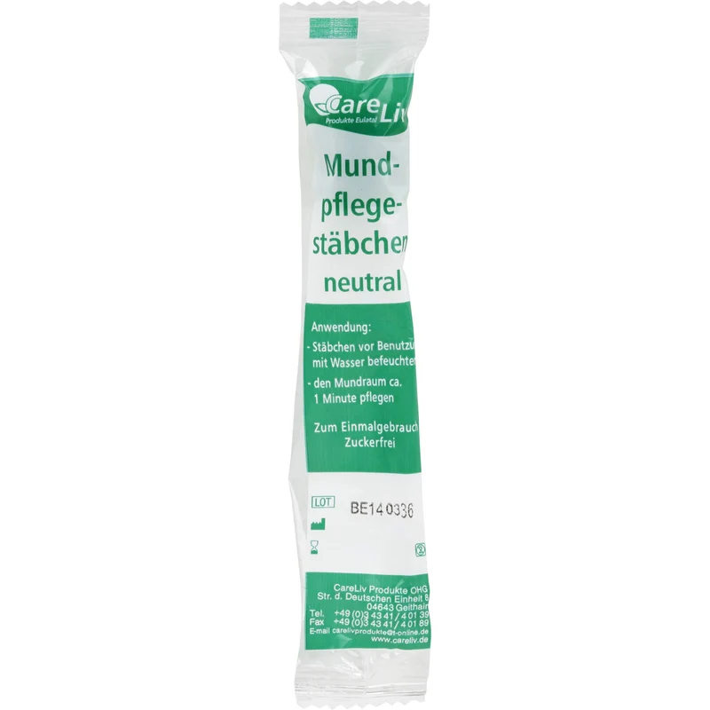 Mundpflegestäbchen Schaumstoff neutral, 50 St