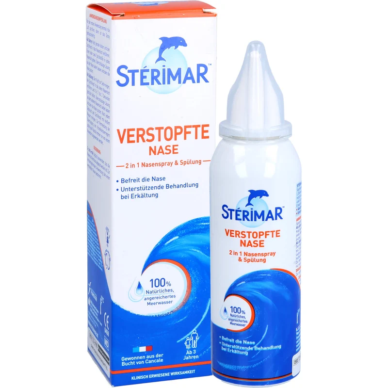 Sterimar Nasenspray Verstopfte Nase, 100 ml Lösung