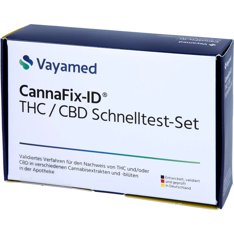 Cannafix-ID THC/CBD Schnelltest-Set Vayamed, 1 St TES