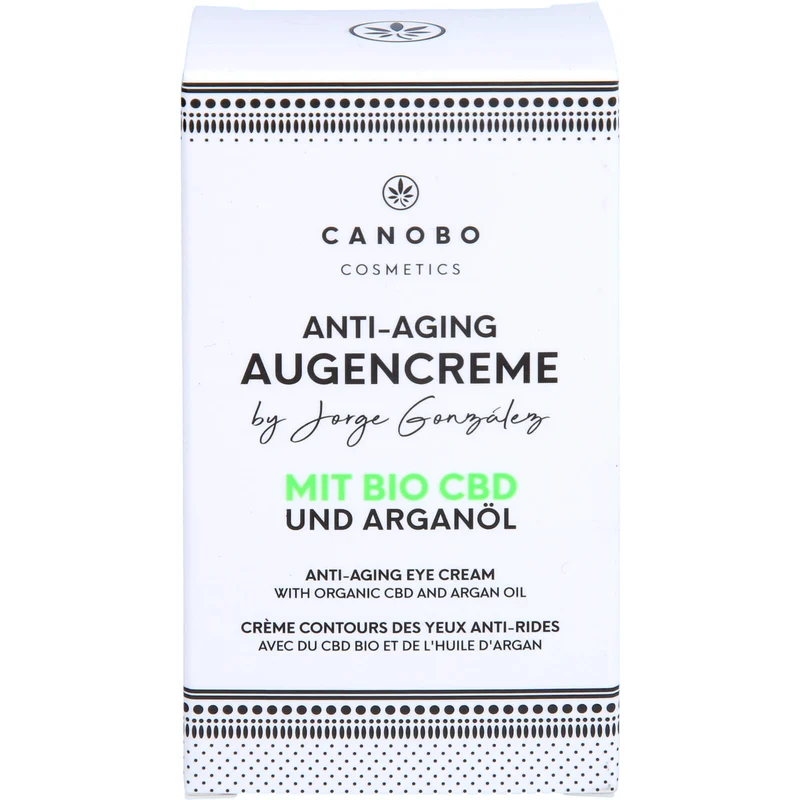 Canobo Augencreme Bio CBD, 15 ml AUC