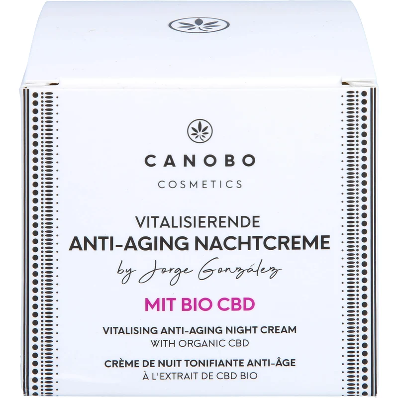 Canobo Nachtcreme Bio CBD Anti-Aging, 50 ml XNC