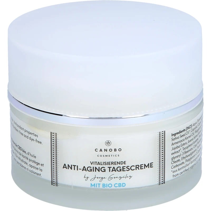 Canobo Tagescreme Bio CBD Anti-Aging, 50 ml XTC