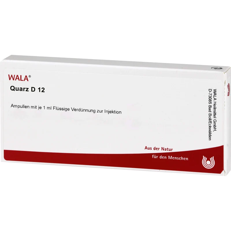 Quarz D12 Wala Ampullen, 10X1 ml AMP