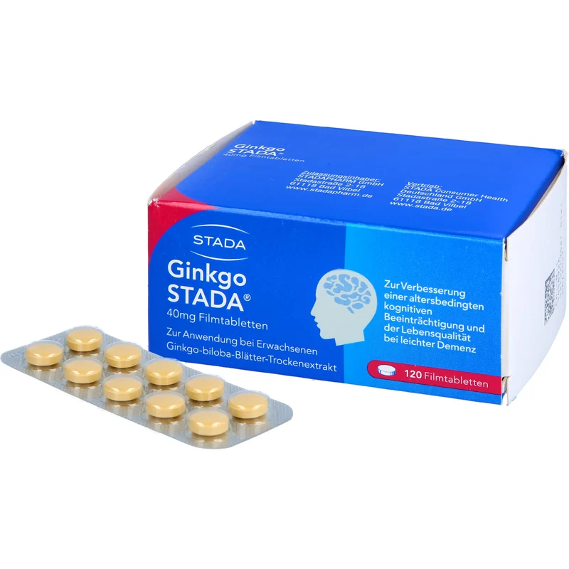 Ginkgo STADA 40 mg Filmtabletten, 120 St FTA