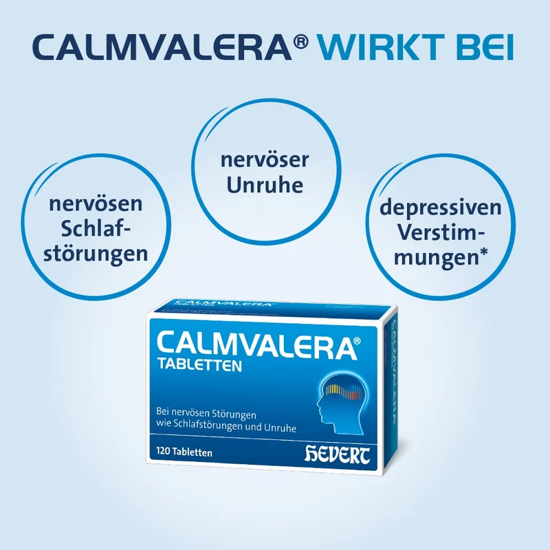 Calmvalera Hevert Tabletten, 120 St. Tabletten