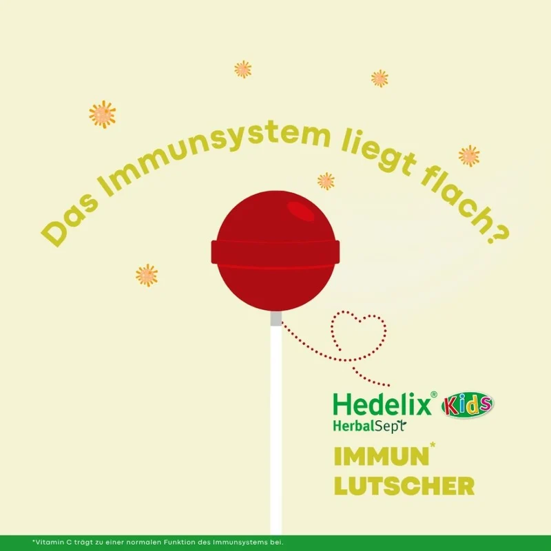 Hedelix HerbalSept Immun Lutscher Kids, 6 St. Lutscher