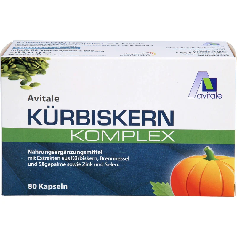 Kürbiskern Komplex Kapseln, 80 St KAP