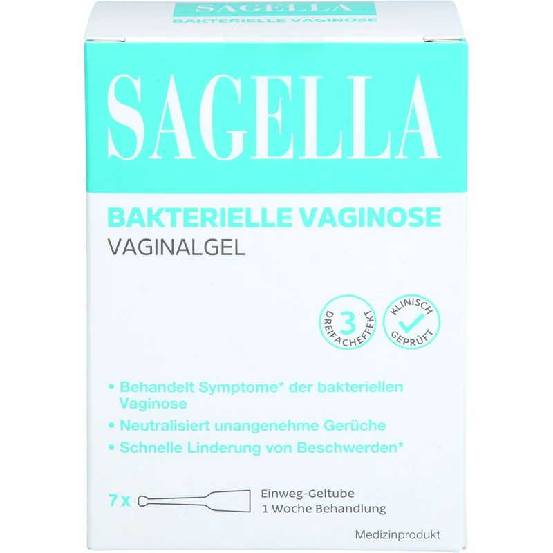 Sagella Vaginalgel gegen bakterielle Vaginose, 7 St. Packung