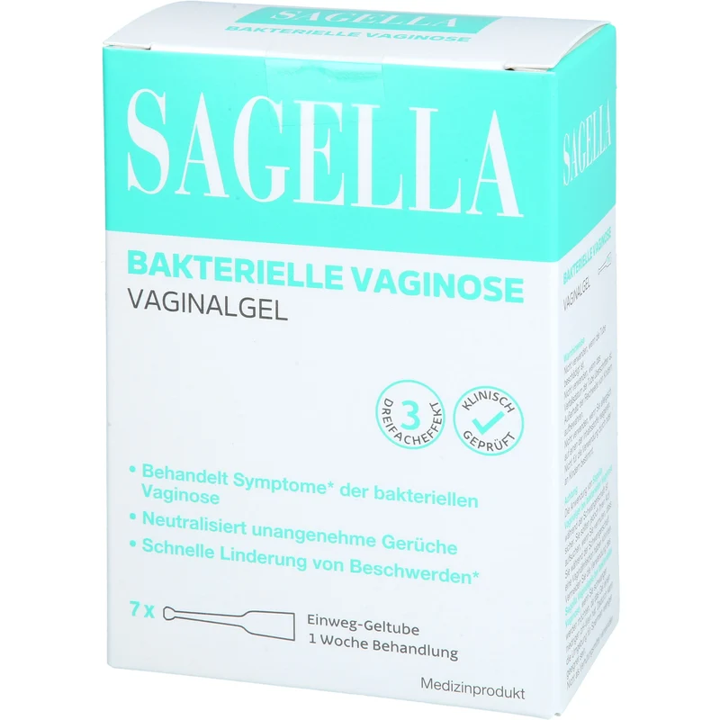 Sagella Vaginalgel gegen bakterielle Vaginose, 7 St. Packung